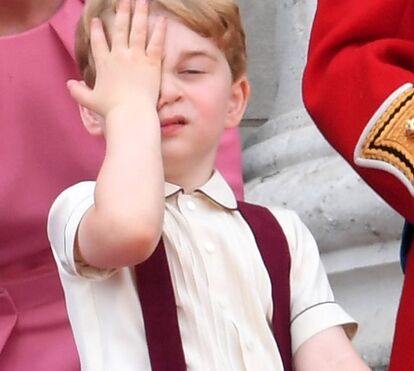 As expressões mais amorosas do príncipe George