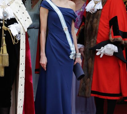 Letizia brilha em Londres