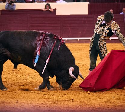 Manzanares e Pablo Hermoso pintaram o Campo Pequeno de arte e sentimento