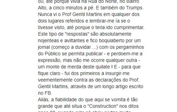 gentil martins, público