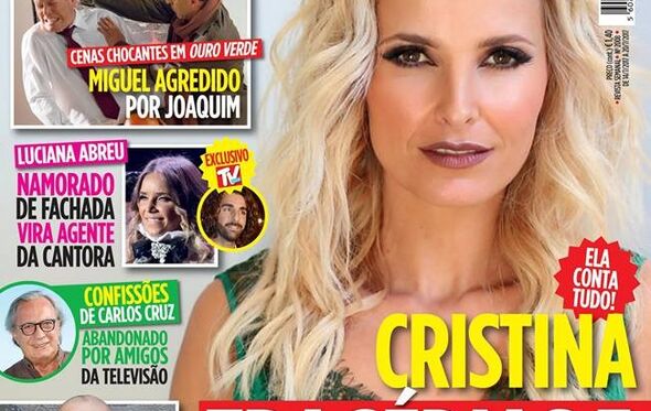 Capa Tvguia, Cristina Ferreira