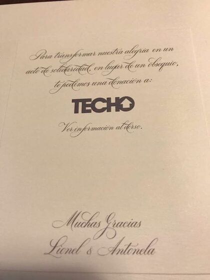Casamento Messi