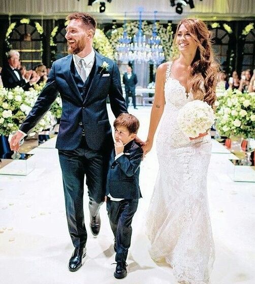 Messi e antonella