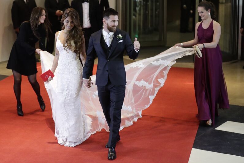 Messi e antonella
