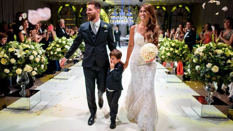 Messi e antonella