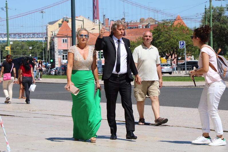 Ivone e Jorge Jesus