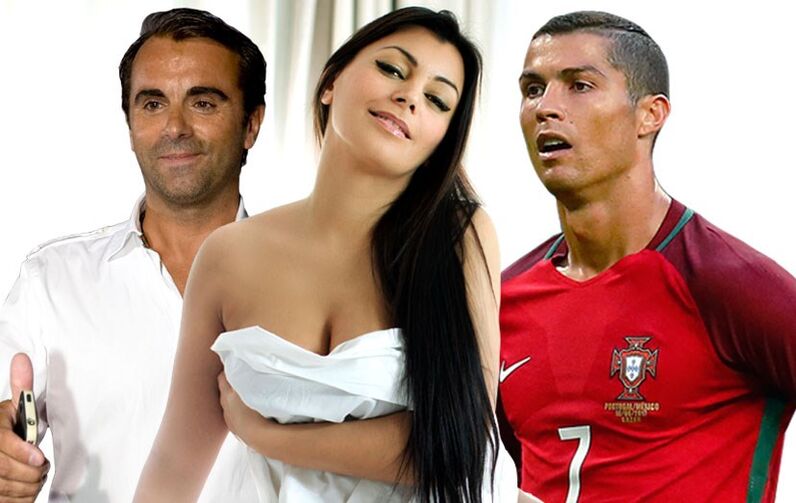 ronaldo, zé pereira e alexandra 
