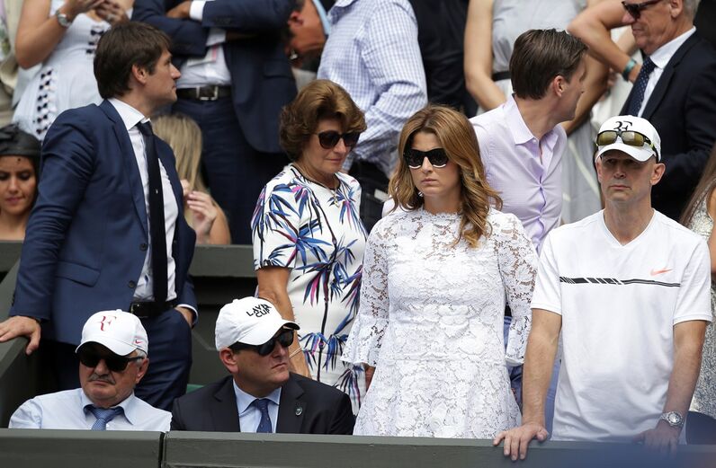 Wimbledon, kate, rodger federer, ténis