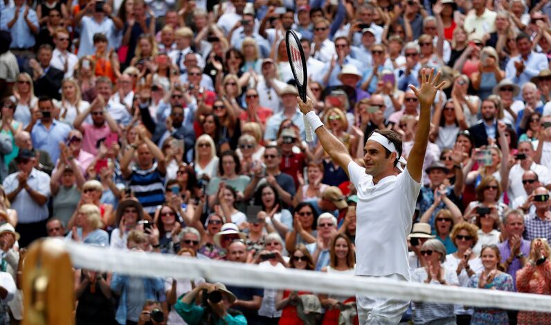 Wimbledon, kate, rodger federer, ténis
