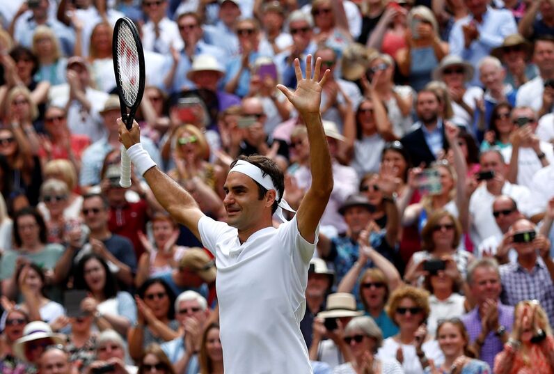 Wimbledon, kate, rodger federer, ténis