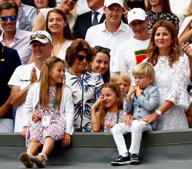 Wimbledon, kate, rodger federer, ténis