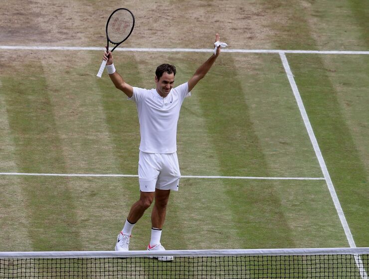 Wimbledon, kate, rodger federer, ténis