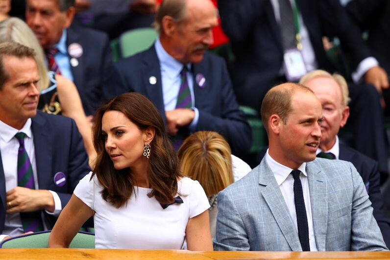 Wimbledon, kate, rodger federer, ténis