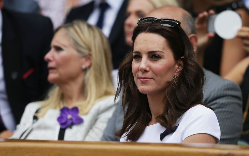 Wimbledon, kate, rodger federer, ténis