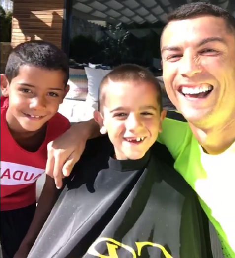 cristiano ronaldo, cristianinho, dinis