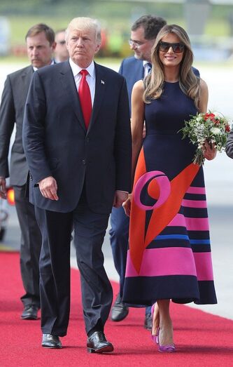 Donald e Melania Trump
