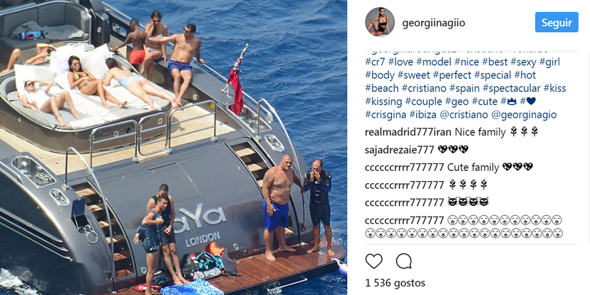 cristiano ronaldo, ibiza