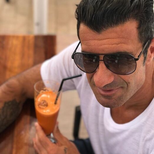 Luís Figo, Helene Svedin