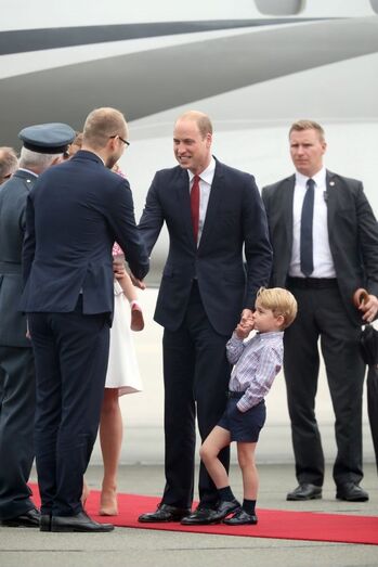 William, Kate, George e Charlotte