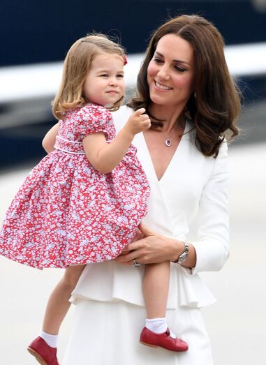 William, Kate, George e Charlotte