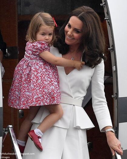 William, Kate, George e Charlotte
