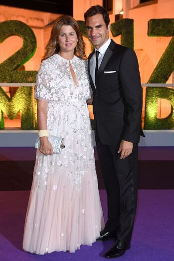 Roger Federer e Mirka