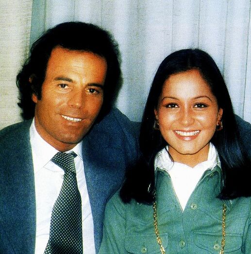 Júlio Iglesias e Isabel Presley