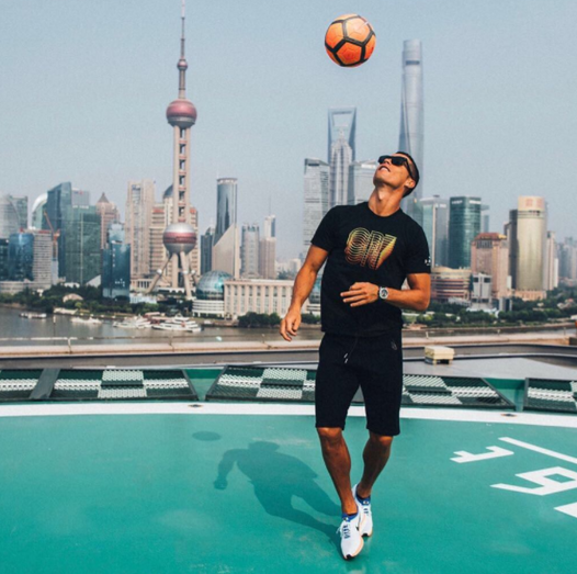 cristiano ronaldo, amigos, china
