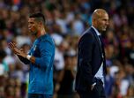 Ronaldo no jogo da supertaça espanhola Barcelona-Real Madrid