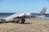 avioneta, acidente, costa de caparica, são joão, mortes