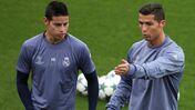 James Rodriguez e Cristiano Ronaldo
