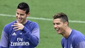 James Rodriguez e Cristiano Ronaldo