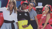 Serena Williams, baby shower, Eva Longoria, Kelly Rowland, La La Anthony