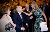 Rainha Máxima e o pai