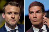 Mathieu Gallett e Macron