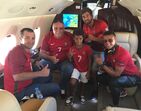 Cristiano Ronaldo + José Andrade + Dolores Aveiro