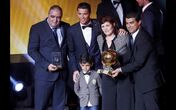 Cristiano Ronaldo + José Andrade + Dolores Aveiro