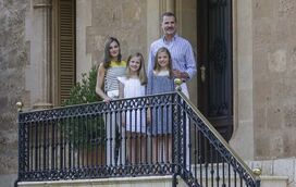Reis de Espanha já estão em Maiorca... mas por poucos dias