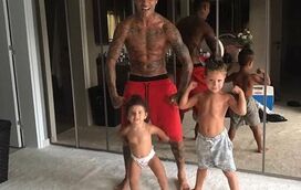 Quaresma orgulhoso dos filhos