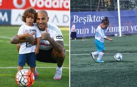 Veja o golo de trivela do filho de Quaresma que deixou o craque de boca aberta!