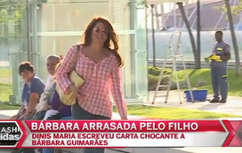 Filho de Bárbara Guimarães arrasa-a em carta chocante
