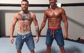 A amizade de Cristiano Ronaldo e Conor McGregor