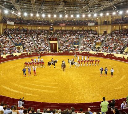Cartel de triunfadores para a inauguração do Campo Pequeno
