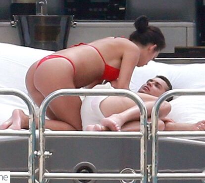 Georgina deslumbra grávida em férias românticas com Cristiano Ronaldo