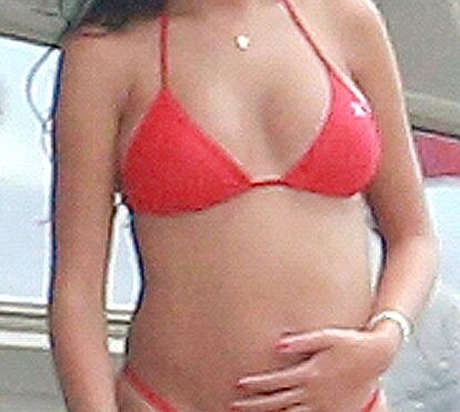 Grávida de 7 meses, Georgina já só pensa em roupas para a sua bebé 