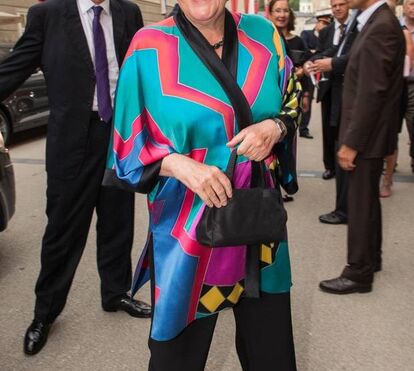 Merkel usa quimono com 23 anos