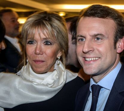 Mulher do presidente francês sofre com rumores de homossexualidade de Emmanuel Macron