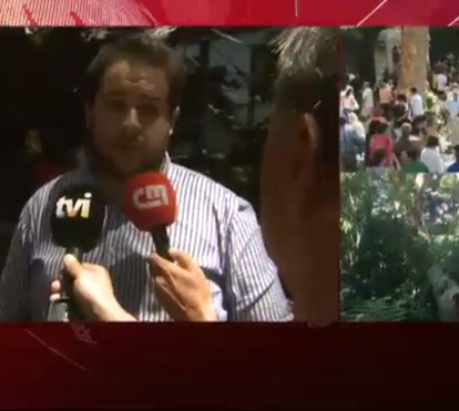 Testemunhas relatam à CMTV a queda da árvore que matou várias pessoas