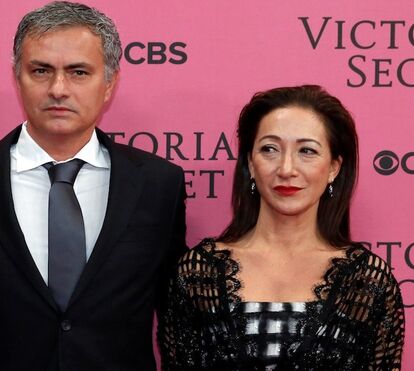 José Mourinho e Matilde faria: casal distante