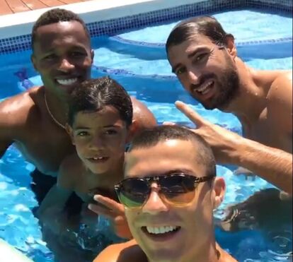 Ronaldo e Semedo: Unidos por uma forte amizade... e pelos gémeos